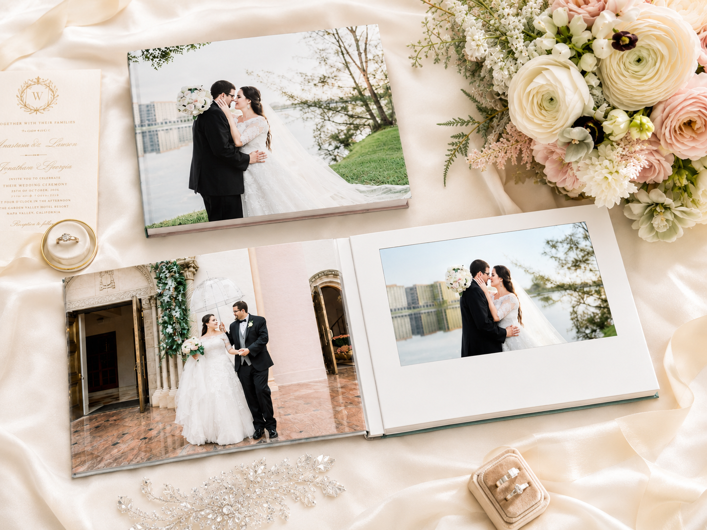 10″ 32GB HARDCOVER TOUCH SCREEN VIDEO/PHOTO ALBUM - Image 2