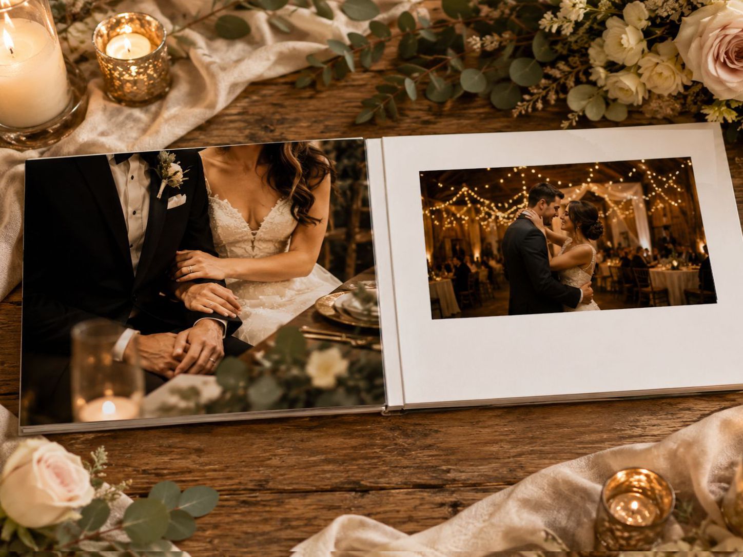 7″ 32GB HARDCOVER TOUCH SCREEN WEDDING VIDEO/PHOTO BOOK - Image 2