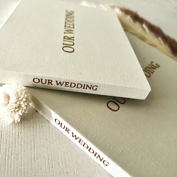 Our Wedding Video Book