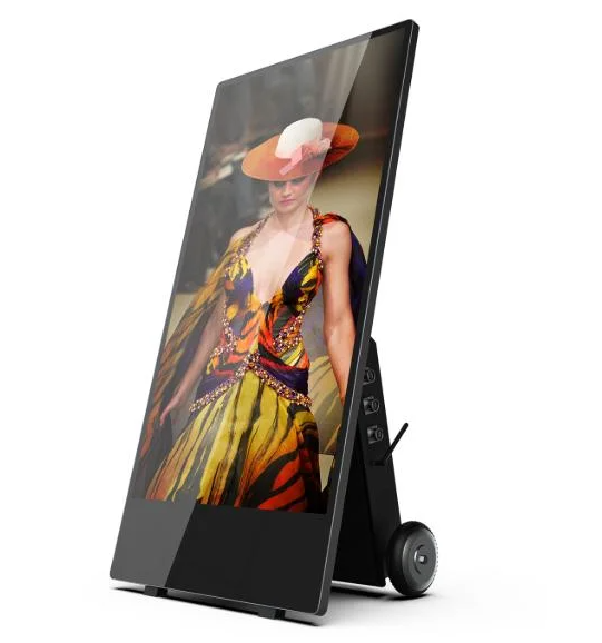 43-Inch Portable Outdoor Digital Signage w/Battery Pack - Image 2
