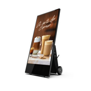 43-Inch Portable Indoor Digital Signage w/Battery Pack